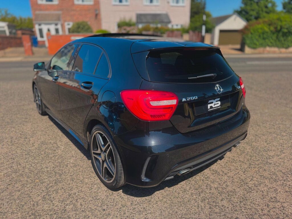 Mercedes-Benz A Class 2.1 A200 Cdi Amg Night Edition Euro 6 Ss Black #4
