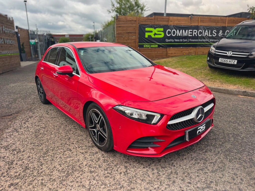 Mercedes-Benz A Class 1.5 A180d Amg Line Premium 7G-dct Euro 6 Ss 5 YB19AZC Red #2