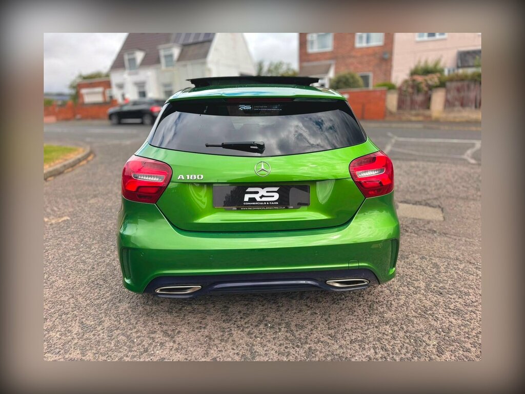 Mercedes-Benz A Class 1.6 A180 Amg Line Premium Plus 7G-dct Euro 6 S YP18MKA Green #6