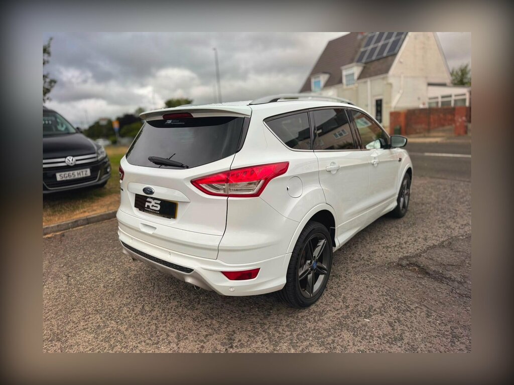 Ford Kuga 2.0 Tdci Titanium X Awd Euro 6 Ss WO16VHR White #5