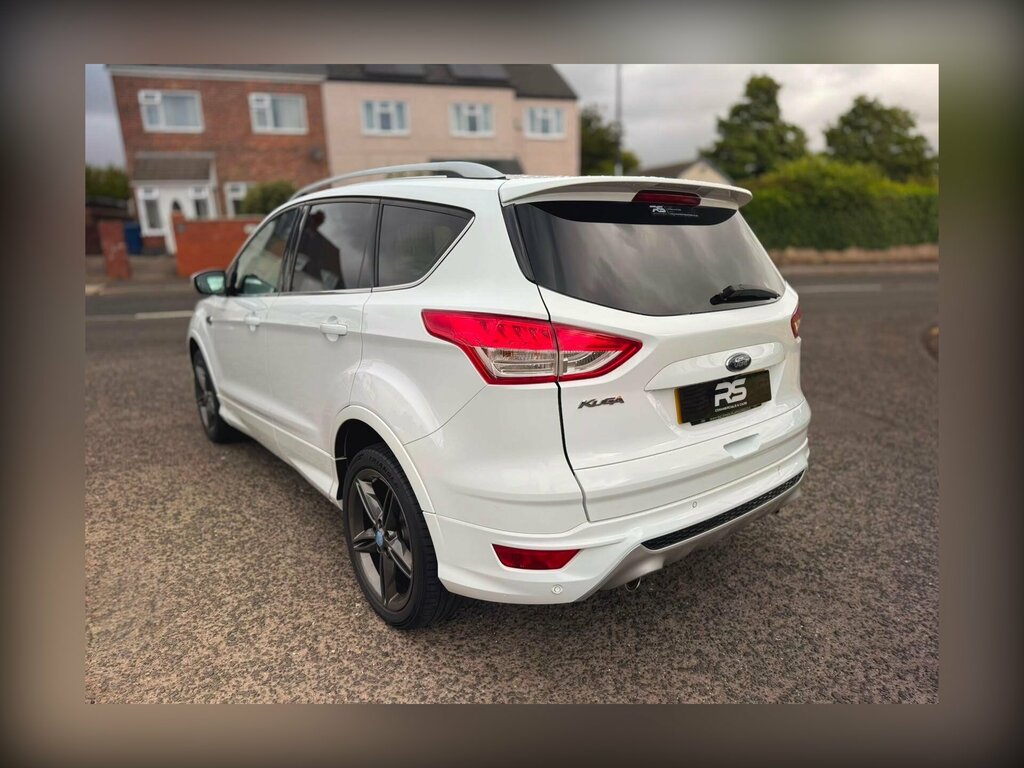 Ford Kuga 2.0 Tdci Titanium X Awd Euro 6 Ss WO16VHR White #6