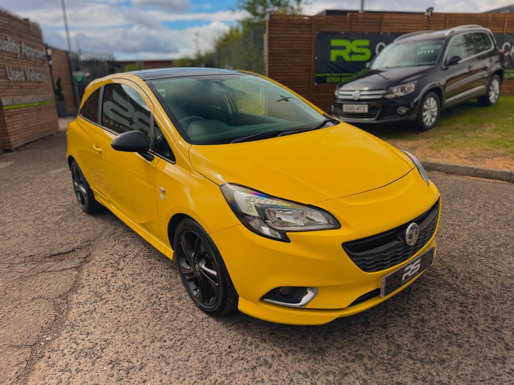 Vauxhall Corsa 1.4I Ecotec Limited Edition Euro 6 YR15OBJ Yellow #2