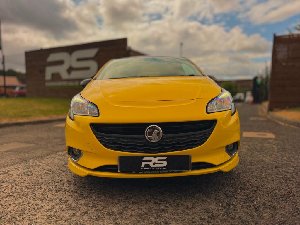 Vauxhall Corsa 1.4I Ecotec Limited Edition Euro 6 YR15OBJ Yellow