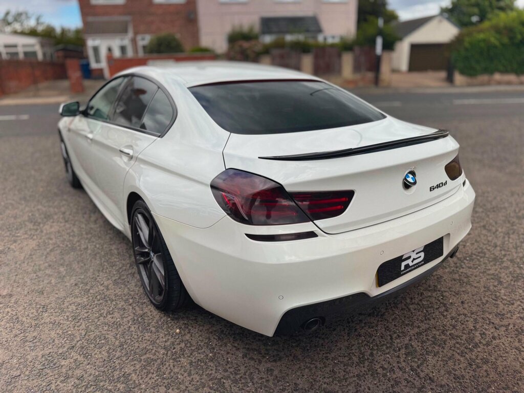 BMW 6 Series Gran Coupe 3.0 640D M Sport Euro 5 Ss White #6