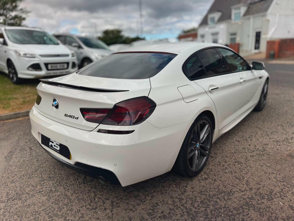 BMW 6 Series Gran Coupe 3.0 640D M Sport Euro 5 Ss White #4