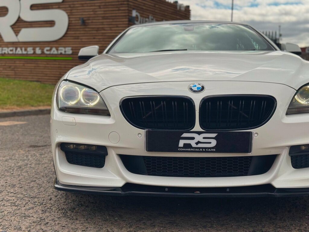 BMW 6 Series Gran Coupe Saloon Black #8