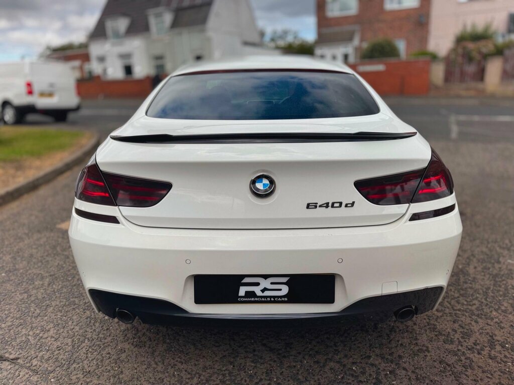 BMW 6 Series Gran Coupe 3.0 640D M Sport Euro 5 Ss White #5