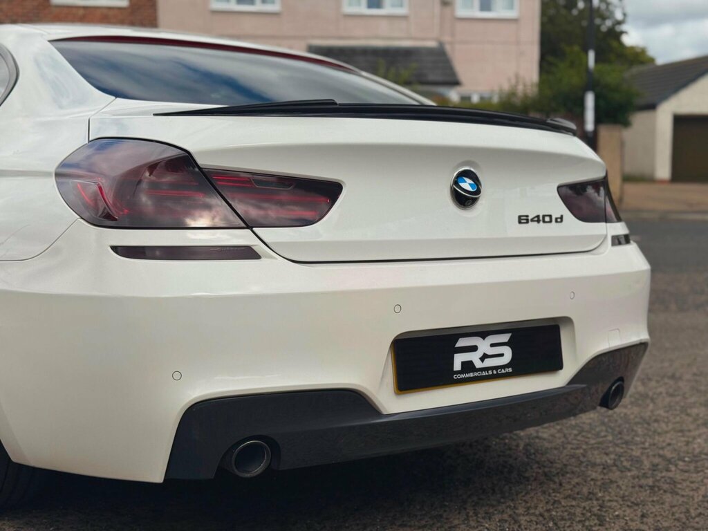 BMW 6 Series Gran Coupe Saloon Black #15