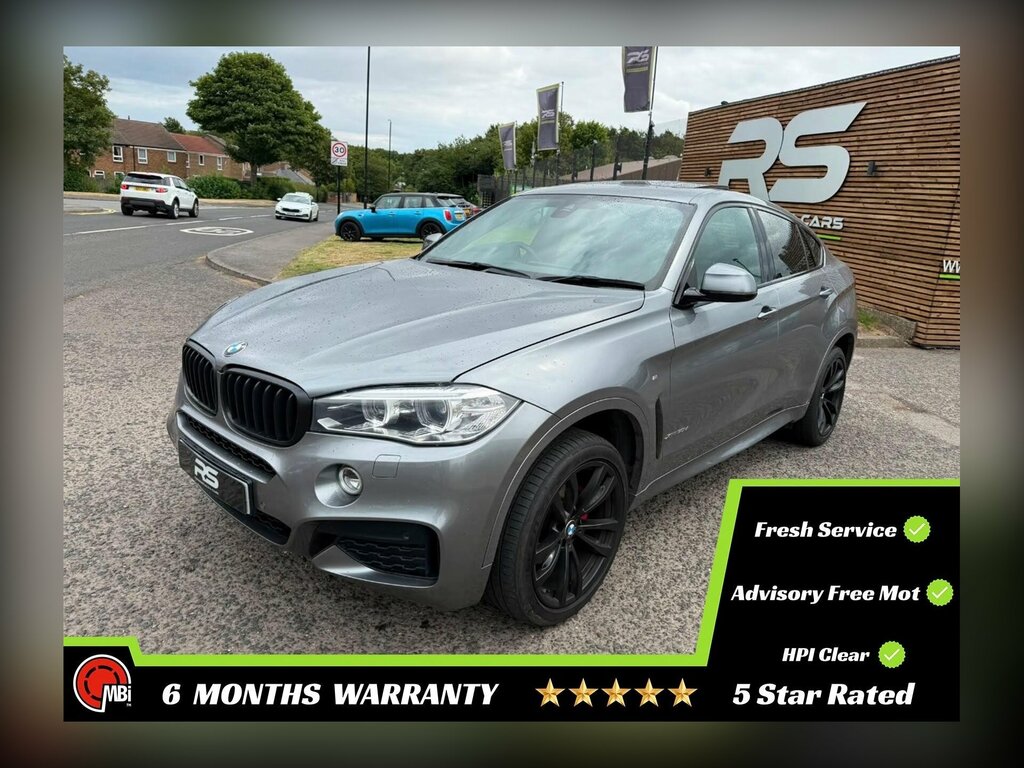 BMW X6 3.0 30D M Sport Xdrive Euro 6 Ss Grey