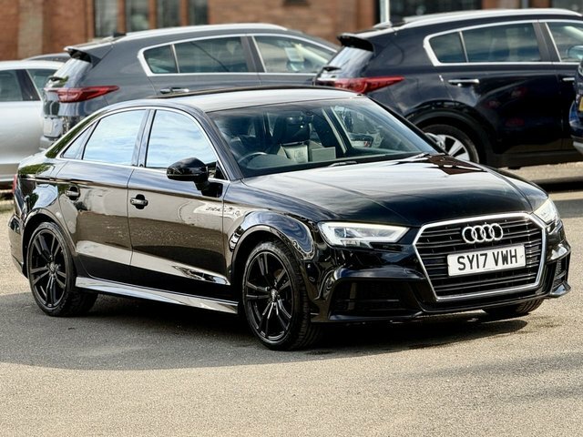 Audi A3 1.4 Tfsi Cod S Line Saloon Euro SY17VWH Black #2