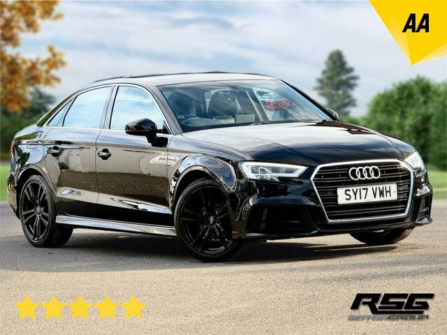 Audi A3 1.4 Tfsi Cod S Line Saloon Euro Black
