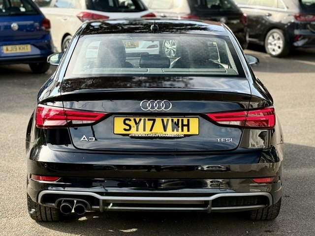 Audi A3 1.4 Tfsi Cod S Line Saloon Euro SY17VWH Black #5
