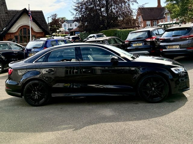 Audi A3 1.4 Tfsi Cod S Line Saloon Euro SY17VWH Black #6