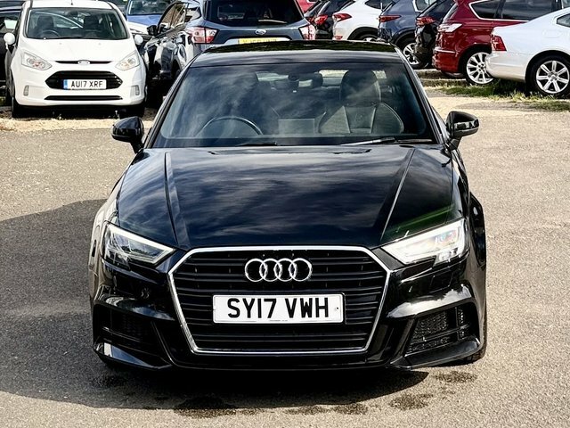 Audi A3 1.4 Tfsi Cod S Line Saloon Euro SY17VWH Black #4
