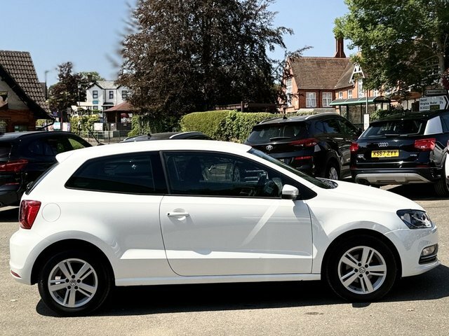Volkswagen Polo 1.0 Bluemotion Tech Match Edition Hatchback Pe White #6