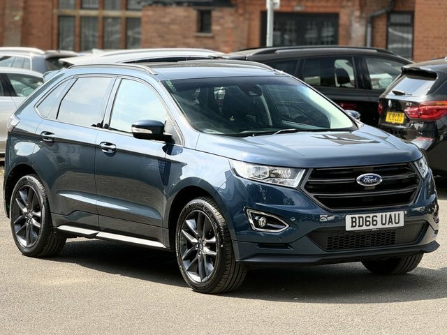 Ford Edge 2.0 Tdci Sport Suv Powershift Awd Euro BD66UAU Blue #2