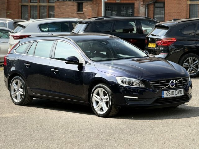 Volvo V60 2.4 D5 Twin Engine Se Nav Estate Plug-i Blue #2