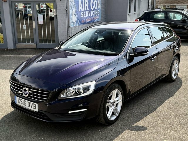 Volvo V60 2.4 D5 Twin Engine Se Nav Estate Plug-i Blue #3