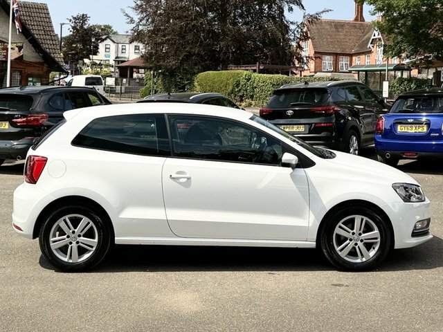 Volkswagen Polo 1.2 Tsi Bluemotion Tech Match Hatchback White #6