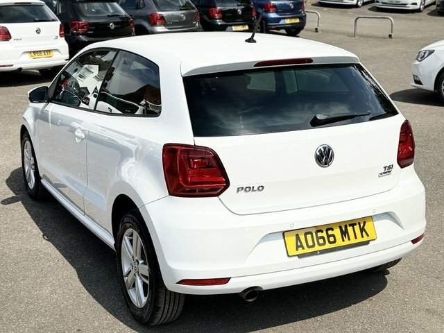 Volkswagen Polo 1.4 Bluegt White Low Tax White #27