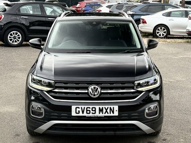 Volkswagen T-Cross 1.0 Tsi Sel Suv Euro 6 S S 11 GV69MXN Black #4