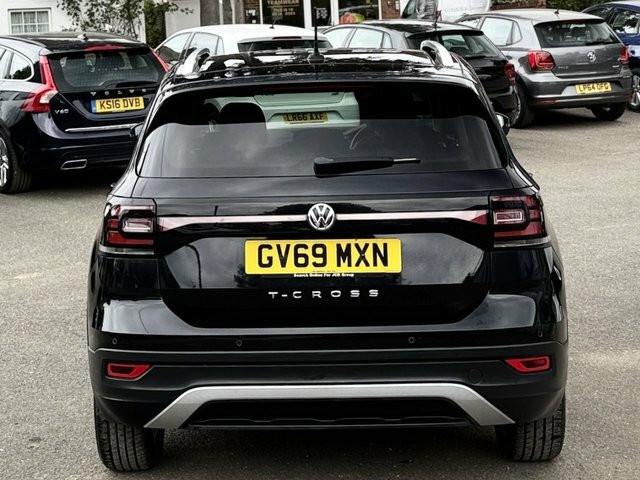 Volkswagen T-Cross 1.0 Tsi Sel Suv Euro 6 S S 11 GV69MXN Black #5