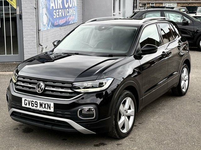 Volkswagen T-Cross 1.0 Tsi Sel Suv Euro 6 S S 11 GV69MXN Black #3