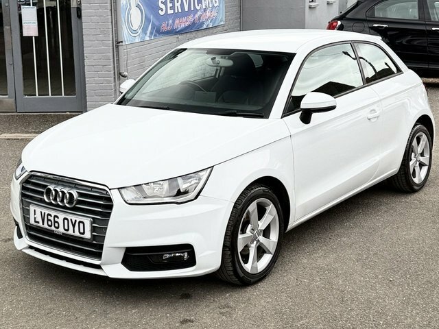 Audi A1 1.0 Tfsi Sport Hatchback Euro 6 White #3