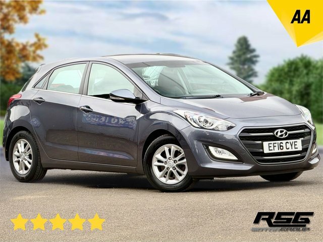 Hyundai I30 1.6 Crdi Blue Drive Se Nav Hatchback Ma Grey