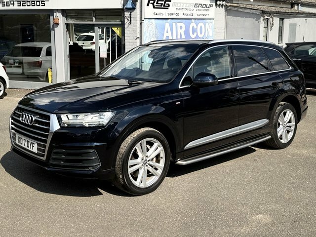 Audi Q7 3.0 Tdi V6 S Line Suv Tiptronic Quattro Blue #3