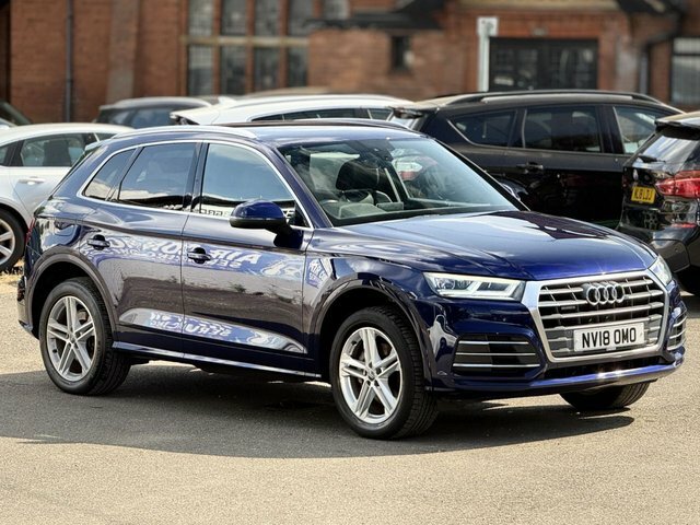 Audi Q5 2.0 Tdi S Line Suv S Tronic Quattro Eur Blue #2