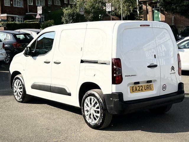 Citroen Berlingo 1.5 Bluehdi 1000Kg Enterprise Pro 100Ps 6 Speed White #9