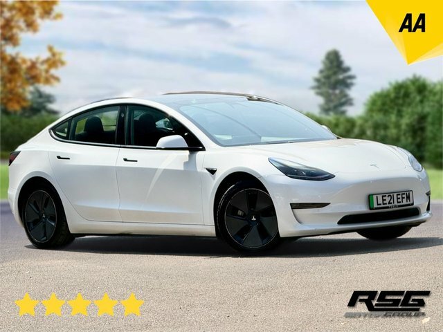 Tesla Model 3 Dual Motor Long Range Saloon 4 White