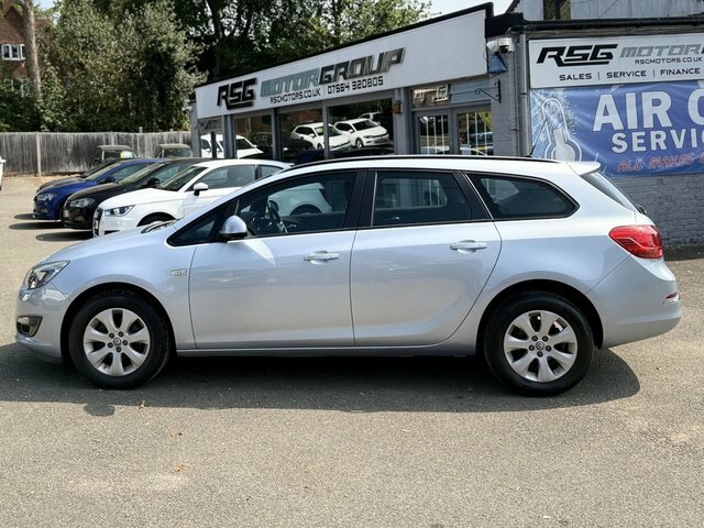 Vauxhall Astra 1.6I Design Sports Tourer Euro 6 Silver #6