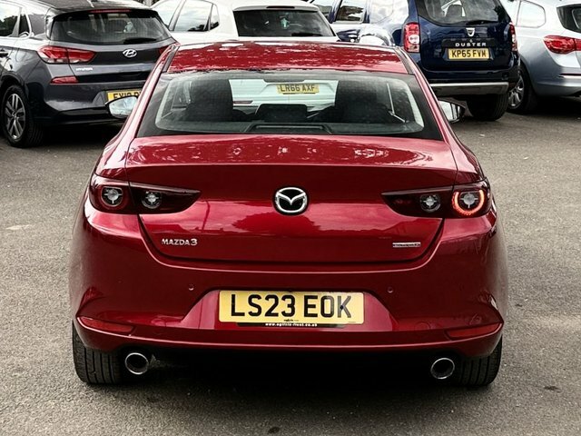 Mazda 3 2.0 E-skyactiv-x Mhev Se-l Lux Saloon M Red #5