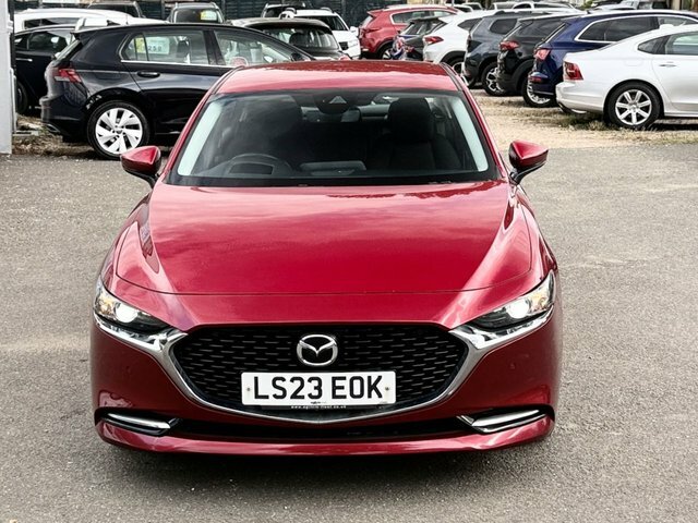 Mazda 3 2.0 E-skyactiv-x Mhev Se-l Lux Saloon M Red #4