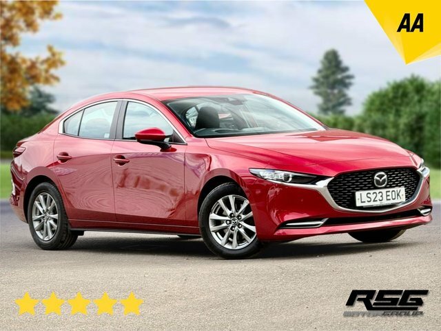 Mazda 3 2.0 E-skyactiv-x Mhev Se-l Lux Saloon M Red