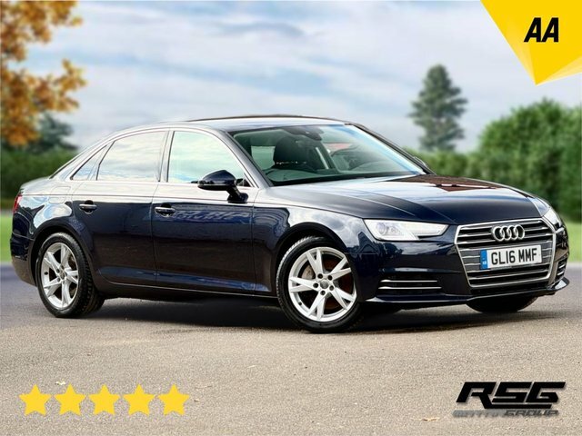 Audi A4 2.0 Tdi Ultra Sport Saloon S Tronic Eur Blue