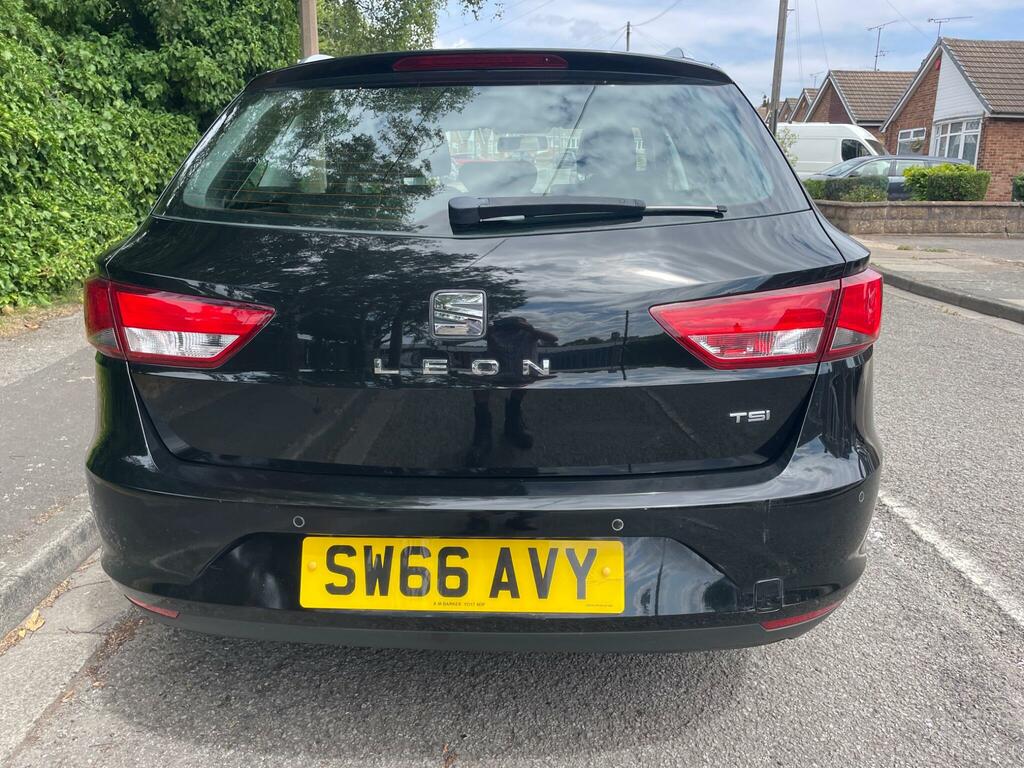 Seat Leon 1.2 Tsi Se Sport Tourer Euro 6 Ss Black #3