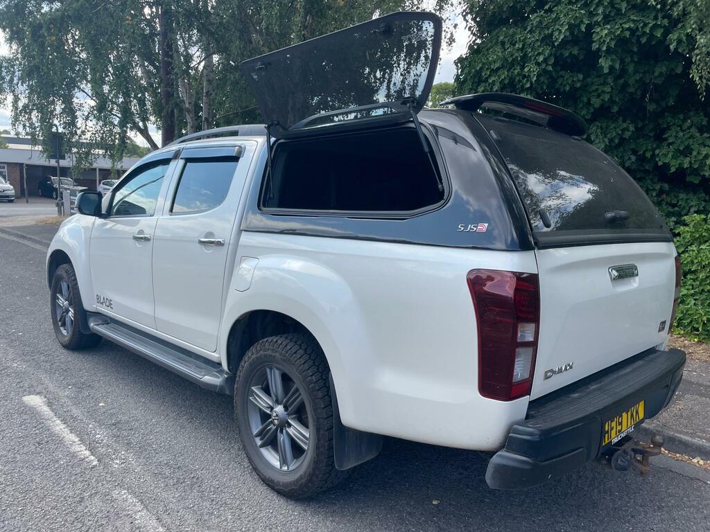 Isuzu D-Max 1.9 Td 161 Blade Double Cab With Truckman Top White #8