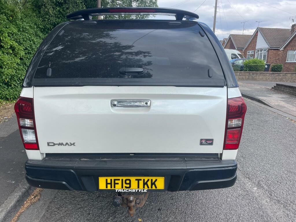 Isuzu D-Max 1.9 Td 161 Blade Double Cab With Truckman Top White #26
