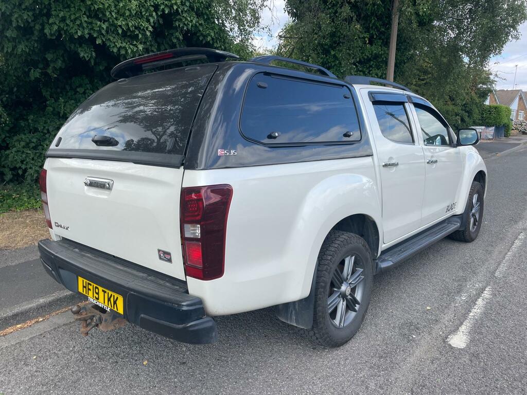 Isuzu D-Max 1.9 Td 161 Blade Double Cab With Truckman Top White #25
