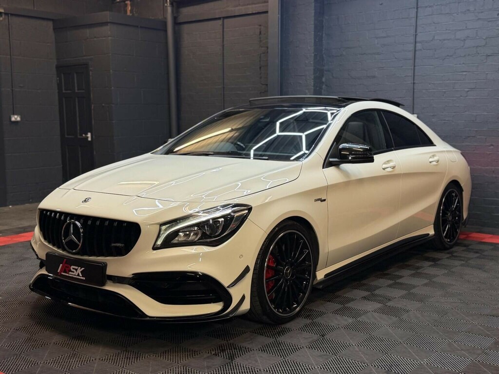 Mercedes-Benz CLA Class 2.0 Cla45 Amg Coupe Spds Dct 4Matic Euro 6 Ss 4 White #6