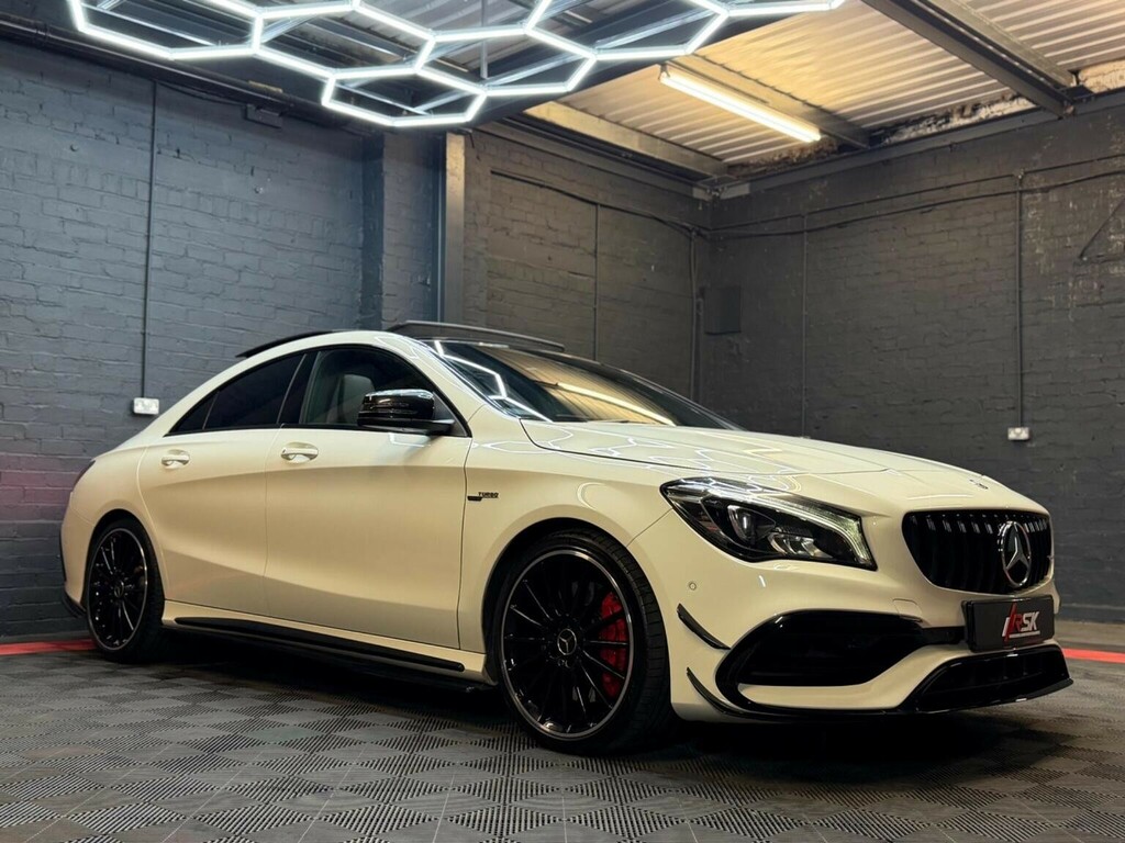 Mercedes-Benz CLA Class 2.0 Cla45 Amg Coupe Spds Dct 4Matic Euro 6 Ss 4 White #4
