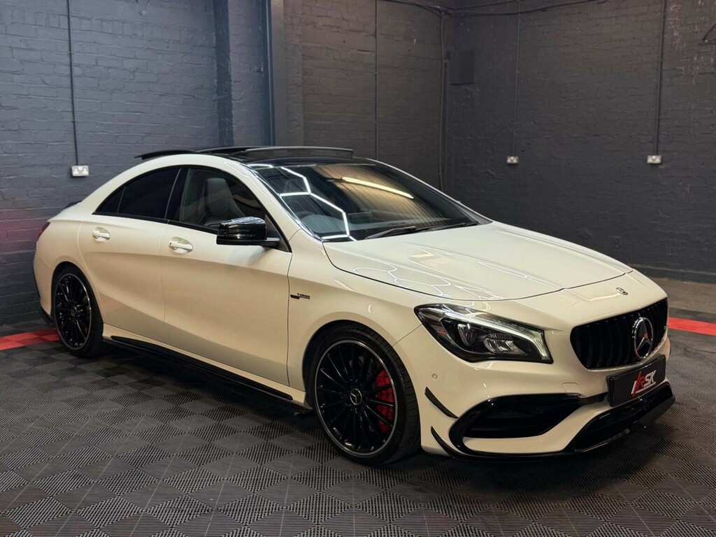 Mercedes-Benz CLA Class 2.0 Cla45 Amg Coupe Spds Dct 4Matic Euro 6 Ss 4 White #3