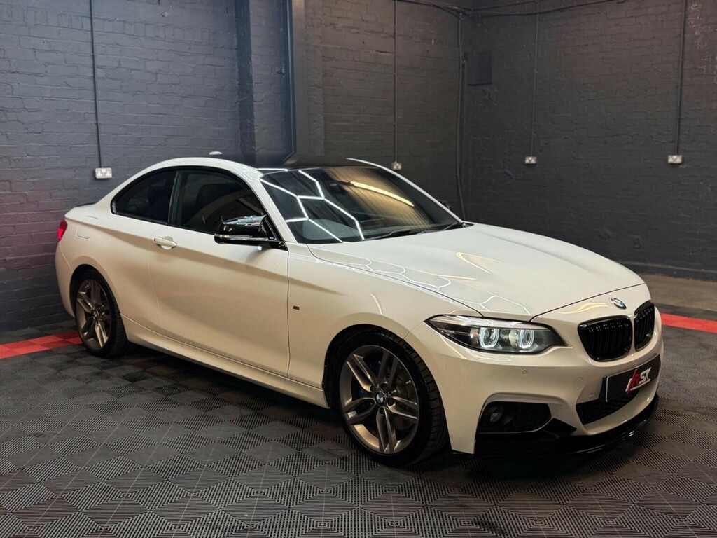BMW 2 Series 2.0 225D M Sport Euro 6 Ss White #4