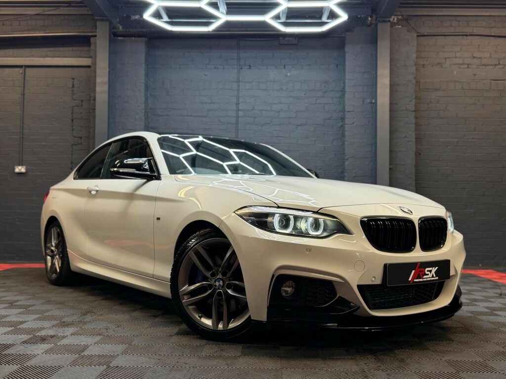 BMW 2 Series 2.0 225D M Sport Euro 6 Ss White #3