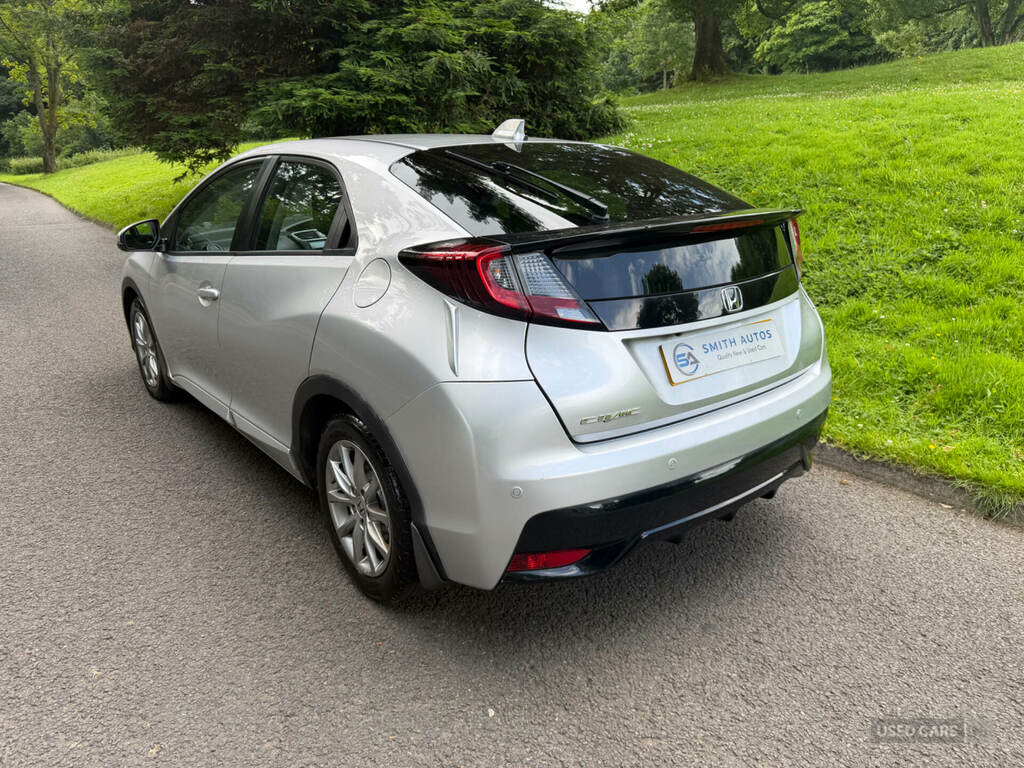 Honda Civic 1.6 I-dtec Se Plus Silver #5
