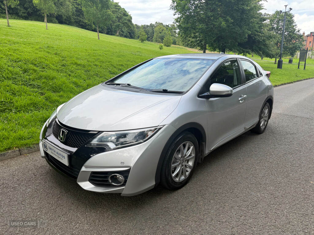 Honda Civic 1.6 I-dtec Se Plus Silver #3