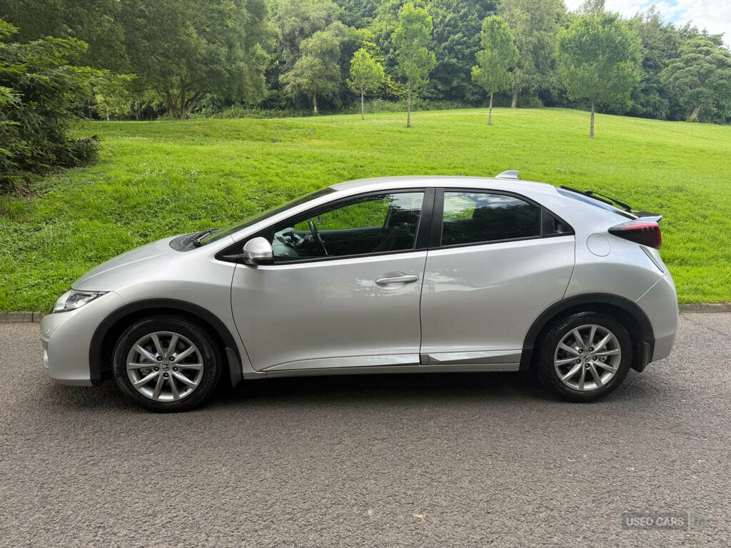Honda Civic 1.6 I-dtec Se Plus Silver #4